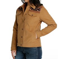 Cinch Corduroy Trucker Womens Jacket L