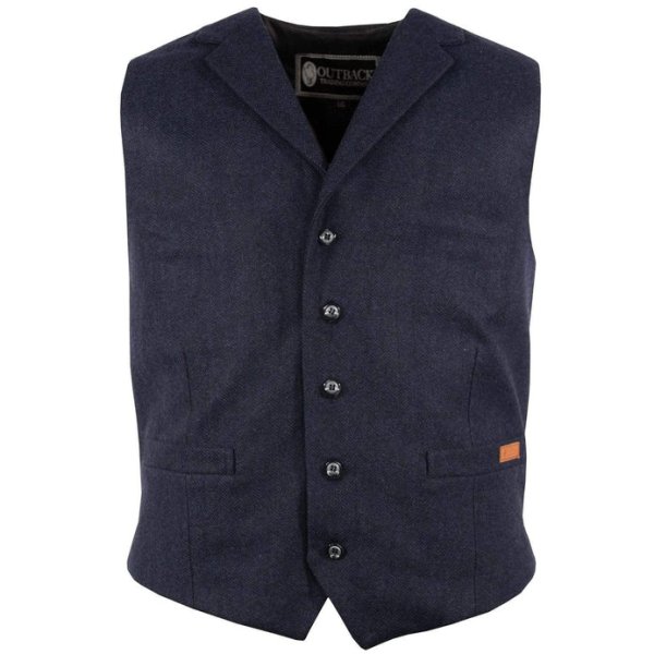 Outback Trading Jessie Wool Vest for Men