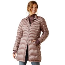 Ariat Ideal Down Winter Coat for Women - Quail M