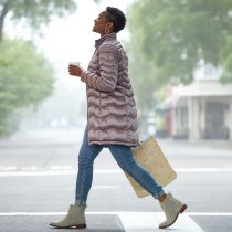 Ariat Ideal Down Winter Coat for Women - Quail M
