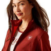 Ariat New Team Softshell Jacket for Women Brick