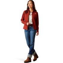 Ariat New Team Softshell Jacket for Women Brick