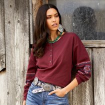 Ariat Relaxed Henley Shirt - Womens