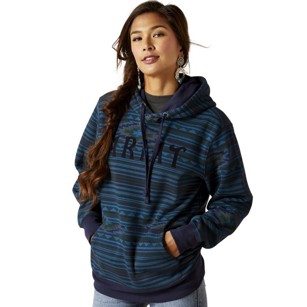 Ariat REAL Dark River Hoodie Sweatshirt for Women