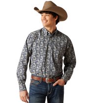 Ariat Wrinkle Free Kohen Classic Fit Shirt for Men XS