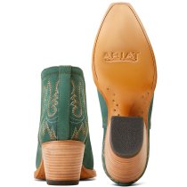 Ariat Dixon Western Boots - Poseidon Suede