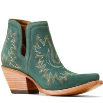 Ariat Dixon Western Boots - Poseidon Suede