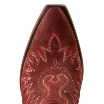 Ariat Dixon Western Boots - Merlot Suede