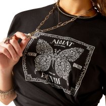 Ariat Butterfly Bandana T-Shirt for Women M