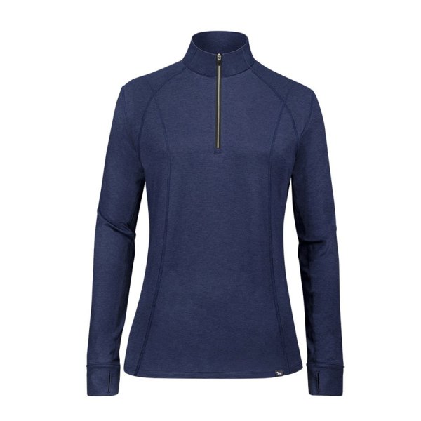 RJ Classics Logan 1/4 Zip Training Shirt Blue Heather M