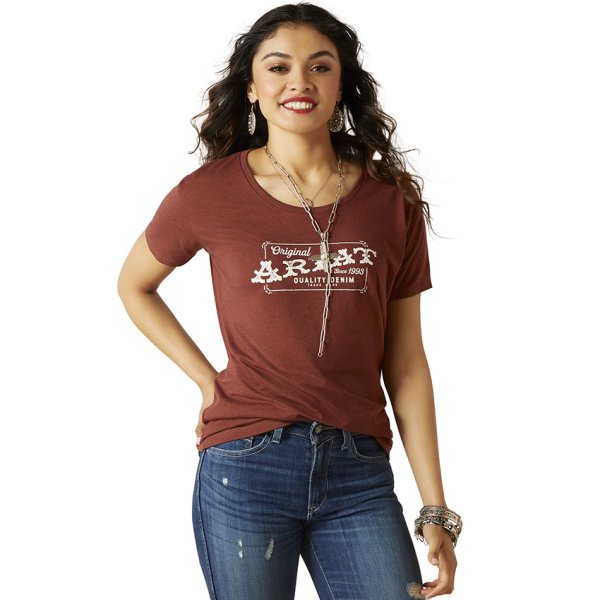 Ariat Denim Label T-Shirt for Women L