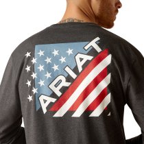 Ariat Star Spangled Long Sleeve T-Shirt for Men XXL
