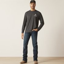 Ariat Star Spangled Long Sleeve T-Shirt for Men XXL
