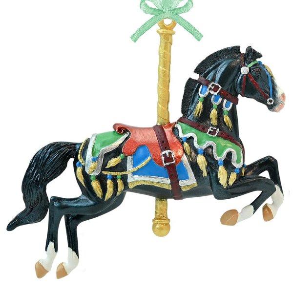 Breyer Christmas Carousel Ornament - Charger 2023