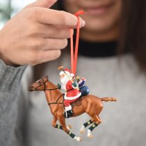 Breyer Christmas Tree Ornament - Polo Playing Santa 2023