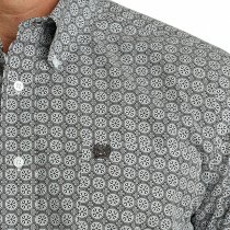 Cinch Medallion Print Button Down Shirt for Men