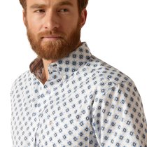 Ariat Kobe Wrinkle Free Fitted Shirt for Men S