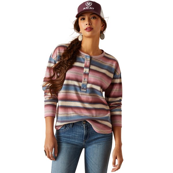 Ariat Terry Henley Sweatshirt for Women