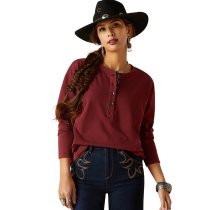 Ariat Terry Henley Sweatshirt for Women