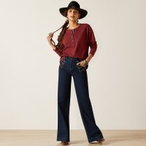 Ariat Terry Henley Sweatshirt for Women