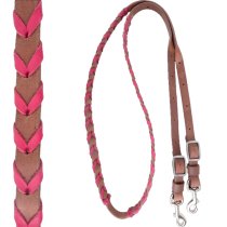 Martin Saddlery Latigo Laced Barrel Reins