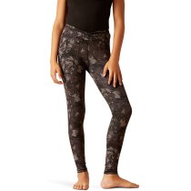 Ariat Eos Etch Half Grip Tights for Girls