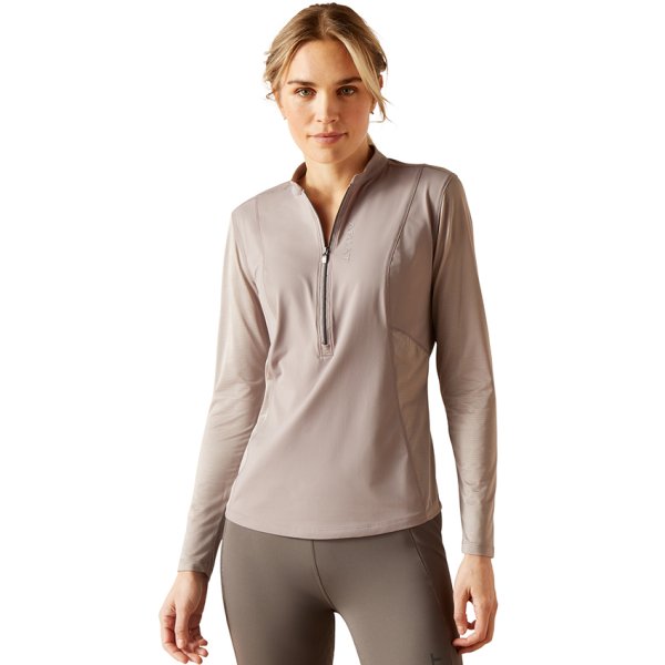 Ariat Breathe 1/4 Zip Baselayer Shirt for Women L