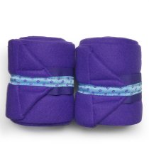 Perri's Ribbon Horse Polo Wraps Purple
