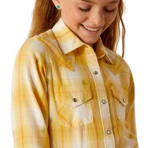 Ariat Glenrock Western Snap Shirt for Girls