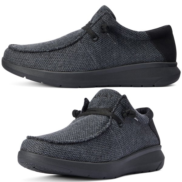 Ariat Hilo Stretch Shoes for Men - Smoke 12EE