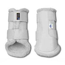 Valena Woolback Protective Front Boots WHITE