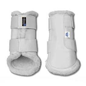 Valena Woolback Protective Front Boots WHITE