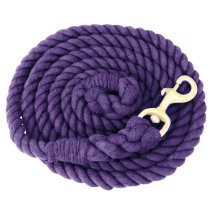 Cotton Lead Rope w/ Bolt Snap