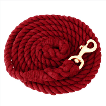 Cotton Lead Rope w/ Bolt Snap