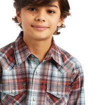 Ariat Hugh Retro Snap Shirt for Boys M