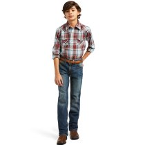 Ariat Hugh Retro Snap Shirt for Boys M