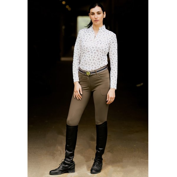 KL Select Gabrielle Full Seat Breeches Truffle