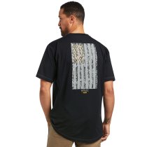 Ariat Rebar Workman Reflective Flag T-Shirt