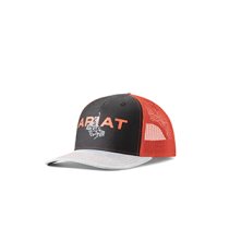 Ariat Richardson Bucking Bronco Trucker Ball Cap