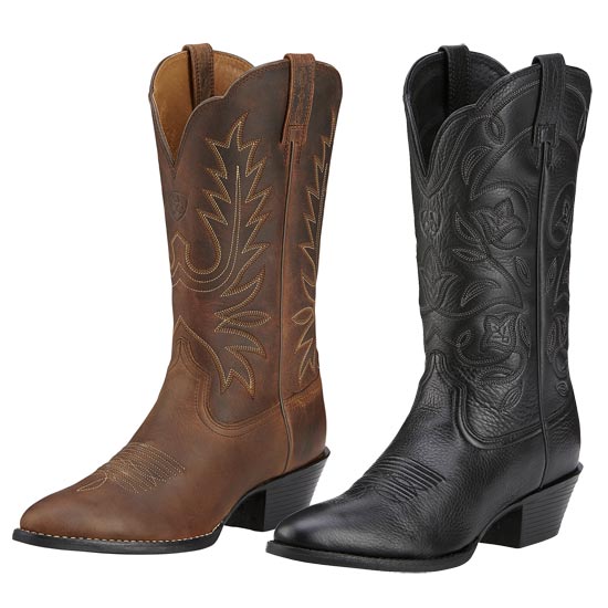 Ariat Women's Heritage R-toe Boot in 2 Colors