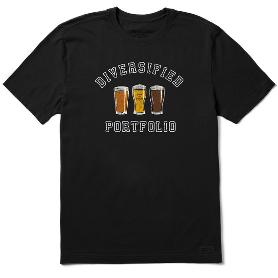 Life is Good Athletic Diversified Portfolio Beer Tee