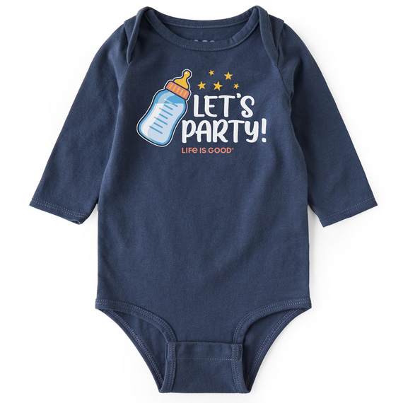 Life Is Good Infant Onesie - Let's Party