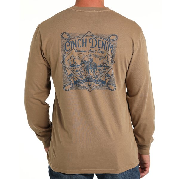 Men’s clothing from Ariat and Cinch – jeans, shirts, outerwear, and casual styles from Tack Room Inc.