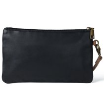Snaffle Bit Leather Clutch Bag
