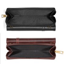 Snaffle Bit Leather Cross Body Wallet Bag