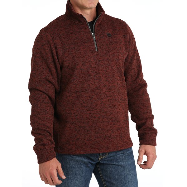 Cinch Quarter Zip Sweater Knit Pullover