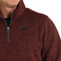 Cinch Quarter Zip Sweater Knit Pullover