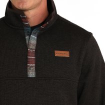 Cinch Sweater Knit Pullover for Men S