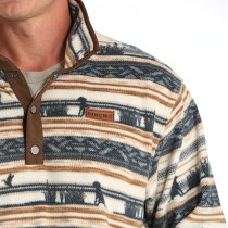 Cinch Polar Fleece Pullover for Men XL
