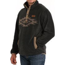 Cinch Printed Polar Fleece Pullover for Men